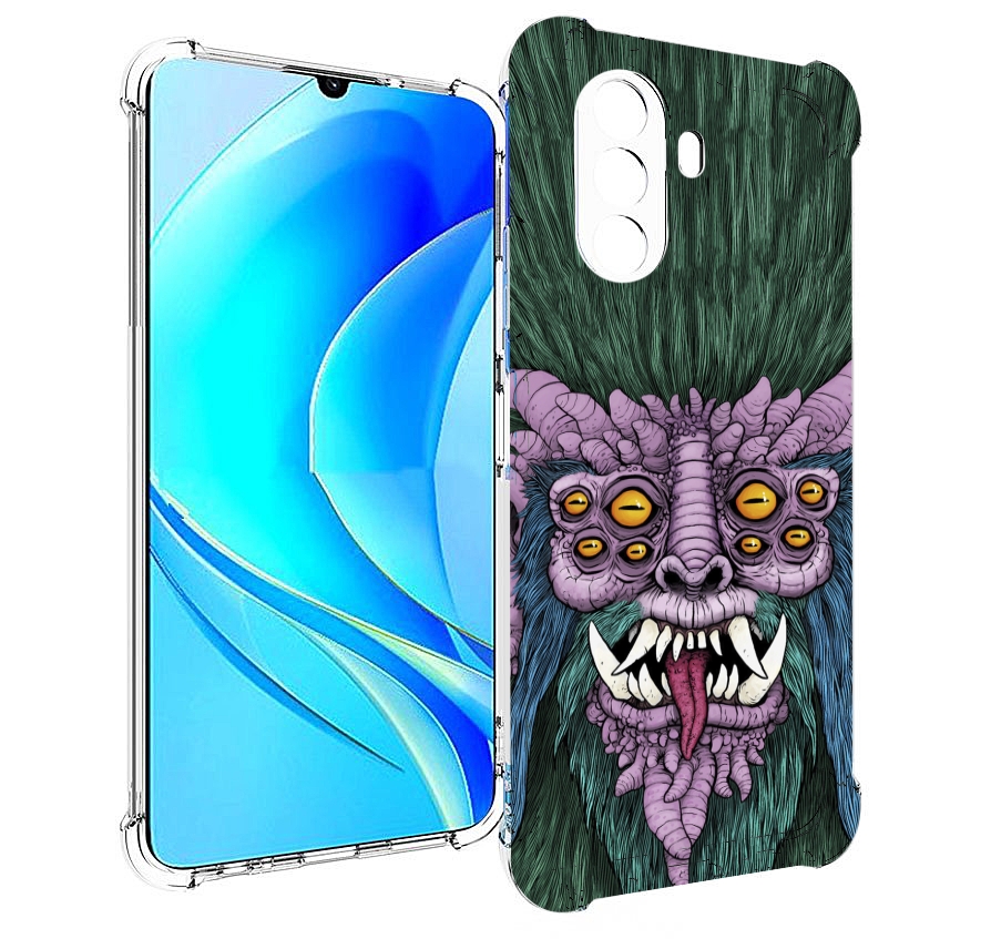 Чехол MyPads многоглазый черт для Huawei Nova Y70 / Nova Y70 Plus (MGA-LX9N), Прозрачный, Tocco 
Чехол MyPads многоглазый черт для Huawei Nova Y70 / Nova Y70 Plus (MGA-LX9N), Прозрачный, Tocco