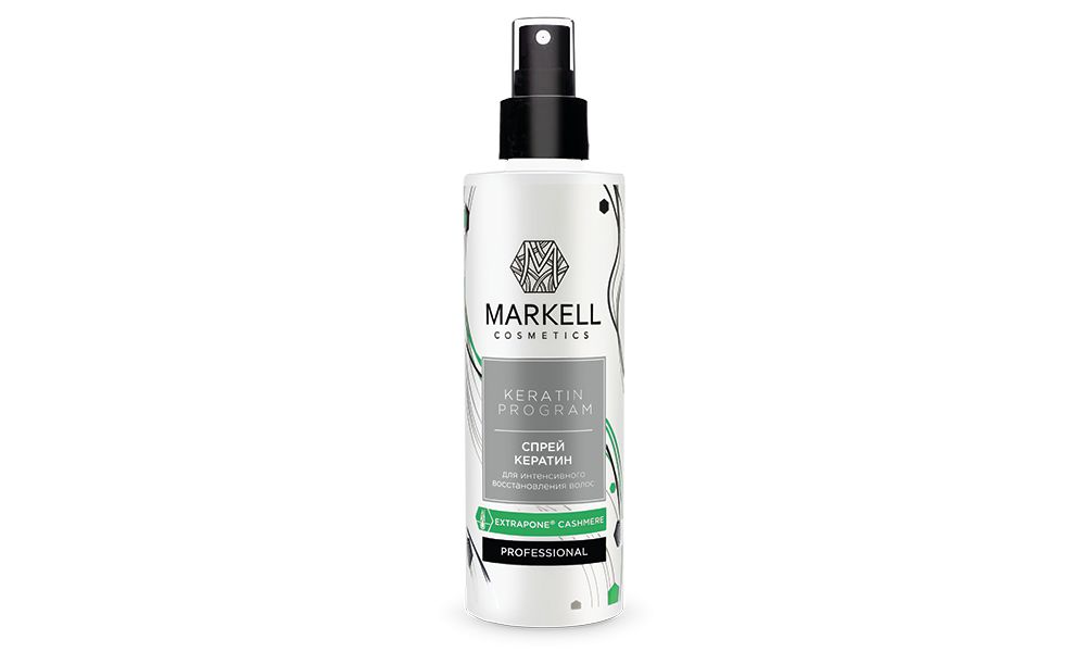 Спрей для волос Markell Keratin program для интенсивного восстановления, кератин, 200 мл, Keratin program для интенсивного восстановления, кератин
Спрей для волос Markell Keratin program для интенсивного восстановления, кератин, 200 мл, Keratin program для интенсивного восстановления, кератин