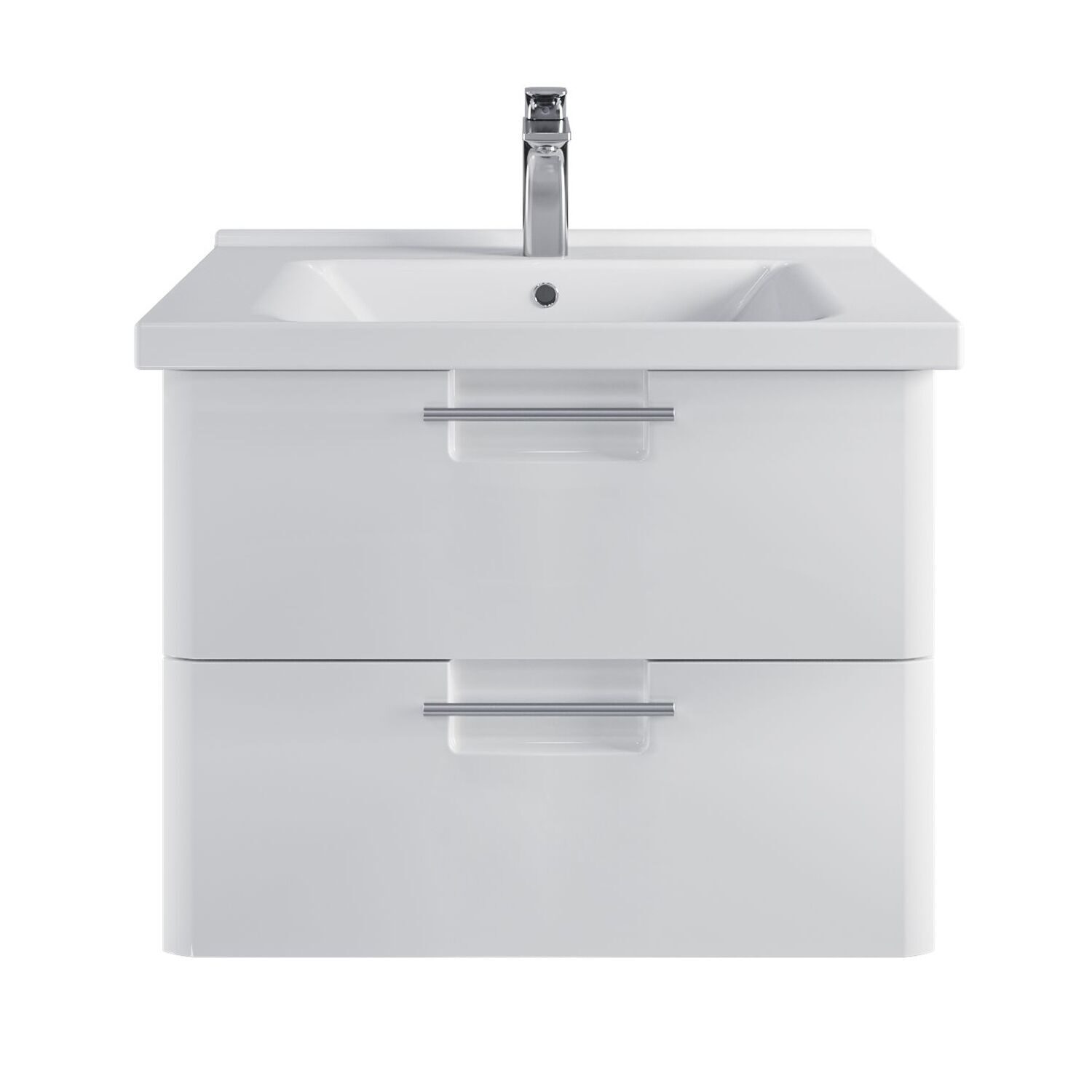 фото Тумба с раковиной sanstar уника 70 379.1-1.4.1.кмир, белая