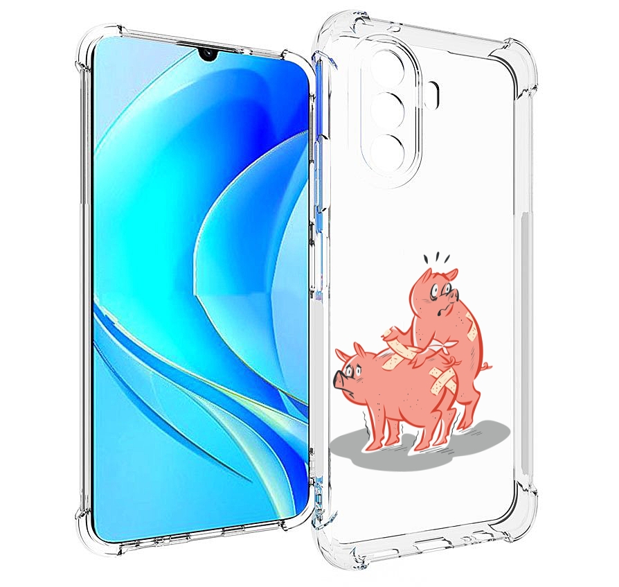 Чехол MyPads свинки-с-пластырями для Huawei Nova Y70 / Nova Y70 Plus (MGA-LX9N), Прозрачный, Tocco
Чехол MyPads свинки-с-пластырями для Huawei Nova Y70 / Nova Y70 Plus (MGA-LX9N), Прозрачный, Tocco