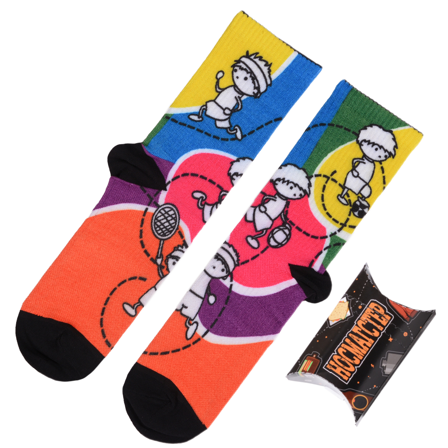 фото Подарочный набор носков мужской nosmag 1к-пнш мультиколор 40-44