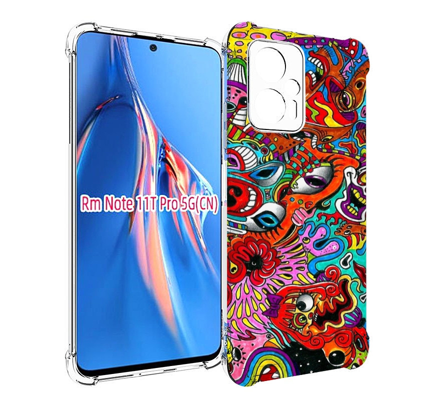 Чехол MyPads разные абстракции яркие для Xiaomi Redmi Note 11T Pro / 11T Pro Plus / Poc..., Прозрачный, Tocco
Чехол MyPads разные абстракции яркие для Xiaomi Redmi Note 11T Pro / 11T Pro Plus / Poc..., Прозрачный, Tocco