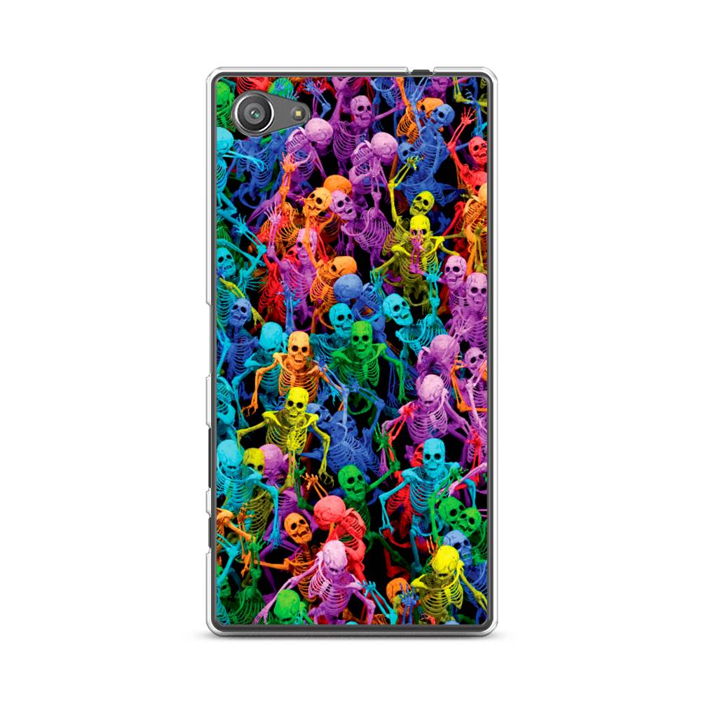 Чехол для Sony Xperia Z5 compact "Вечеринка скелетов", Фиолетовый;желтый;оранжевый, 52250-6
Чехол для Sony Xperia Z5 compact "Вечеринка скелетов", Фиолетовый;желтый;оранжевый, 52250-6