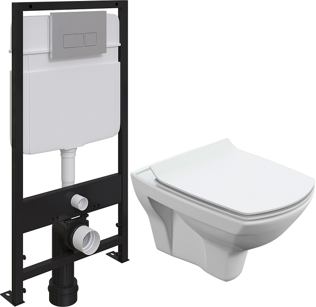 Комплект Унитаз подвесной Cersanit Carina XL Clean On DPL EO slim безободковый, с микролиф, Белый, Carina XL Clean On DPL EO slim кнопка смыва 0040 хром матовый
Комплект Унитаз подвесной Cersanit Carina XL Clean On DPL EO slim безободковый, с микролиф, Белый, Carina XL Clean On DPL EO slim кнопка смыва 0040 хром матовый