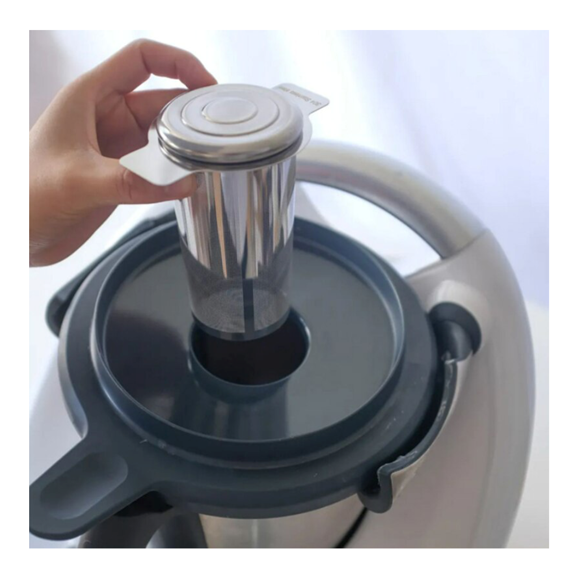 Насадка-сито для кухонного комбайна Thermomix TM6, TM5, TM31, TM21, Серебристый, TM6, TM5, TM31, TM21
Насадка-сито для кухонного комбайна Thermomix TM6, TM5, TM31, TM21, Серебристый, TM6, TM5, TM31, TM21
