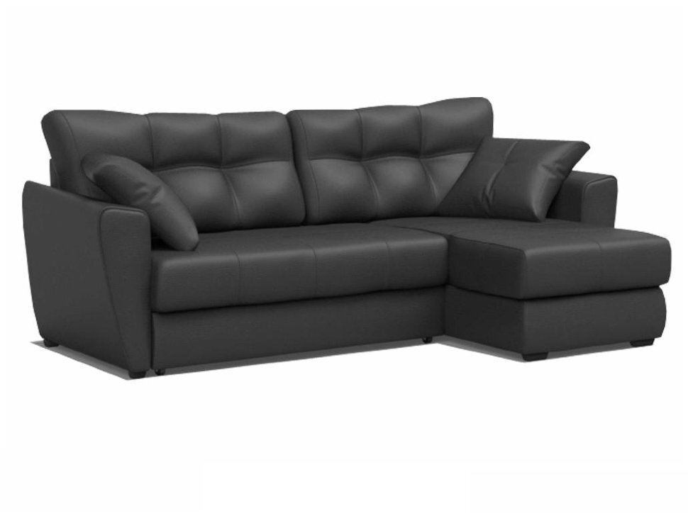 Амстердам угловой экокожа черный 
Амстердам угловой экокожа черный