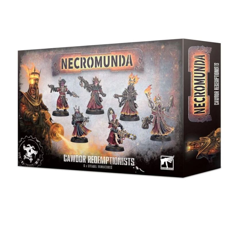 Миниатюры для игры Games Workshop Warhammer Necromunda: Cawdor Redemtionists 300-76, Cawdor Redemtionists