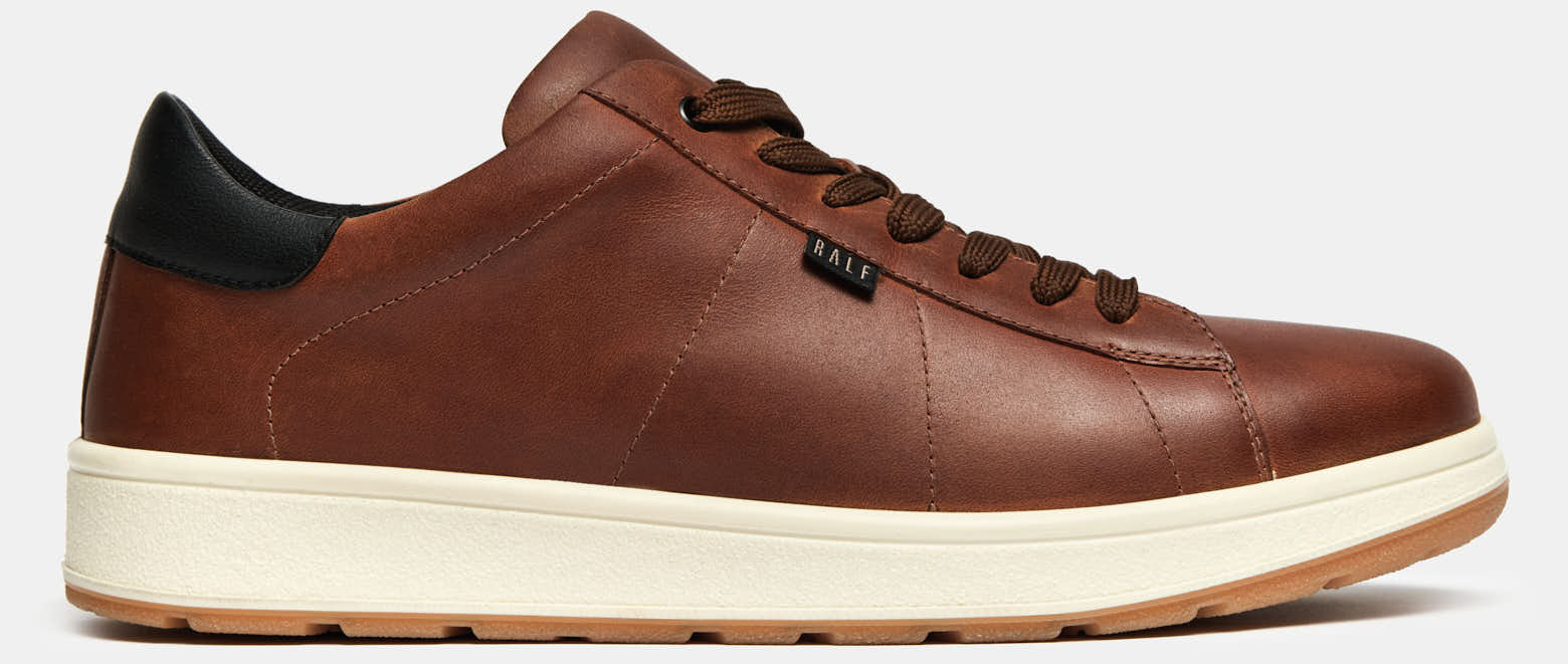 фото Кеды мужские ralf ringer 152105 коричневые 46 ru