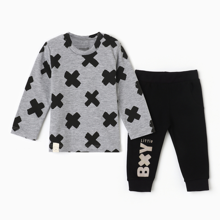 Набор: боди, штанишки и шапочка Крошка Я Stylish boy рост 68-74 см, Серый, Stylish boy
Набор: боди, штанишки и шапочка Крошка Я Stylish boy рост 68-74 см, Серый, Stylish boy