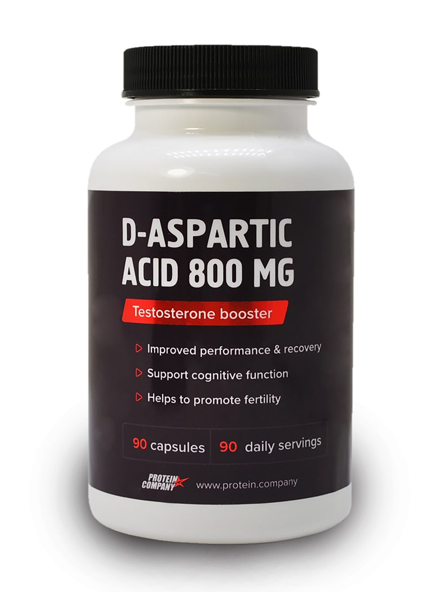 Аспарагиновая кислота D-Aspartic Acid 800 mg PROTEIN.COMPANY 90 капсул, D-Aspartic Acid 800 mg
Аспарагиновая кислота D-Aspartic Acid 800 mg PROTEIN.COMPANY 90 капсул, D-Aspartic Acid 800 mg