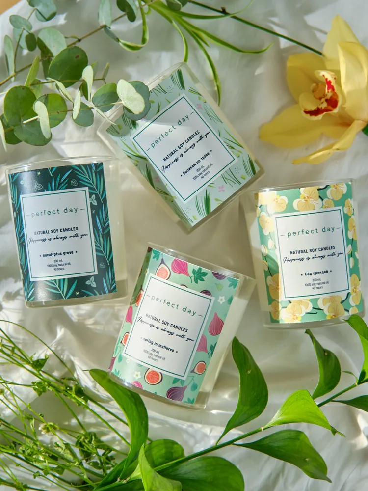 Набор свечей PERFECT DAY CANDLES Летний сет 4 аромата, Летний сет 4 аромата Пробуждение чувств хлопоквый фитиль
Набор свечей PERFECT DAY CANDLES Летний сет 4 аромата, Летний сет 4 аромата Пробуждение чувств хлопоквый фитиль