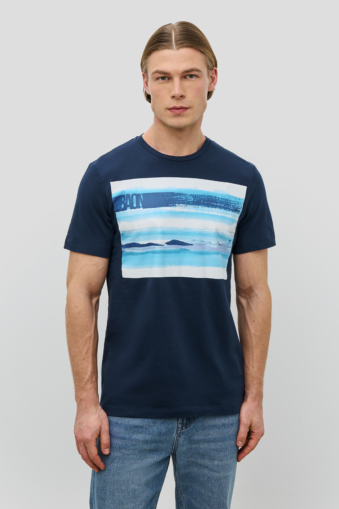 Футболка мужская Baon B7323013 синяя M, Синий, B7323013
Футболка мужская Baon B7323013 синяя M, Синий, B7323013