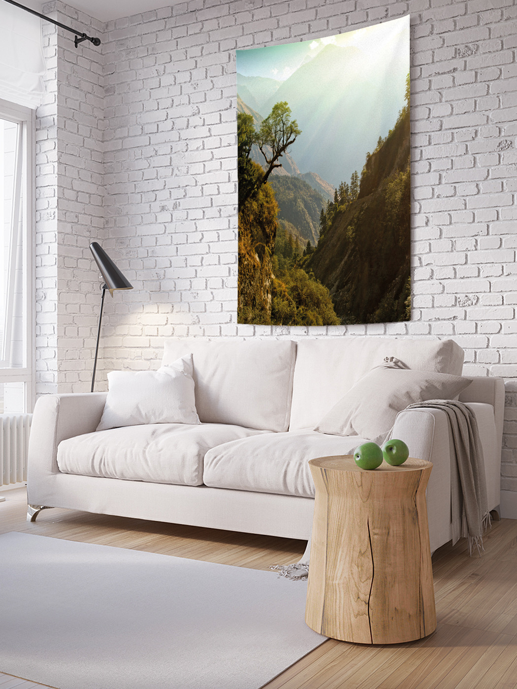 Вертикальное фотопанно на стену JoyArty Вид на горы 100x150 см, Вид на горы
Вертикальное фотопанно на стену JoyArty Вид на горы 100x150 см, Вид на горы
