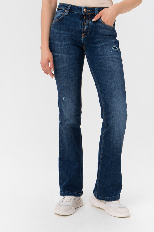 фото Джинсы женские guess w1ba01d4h11briv синие 27