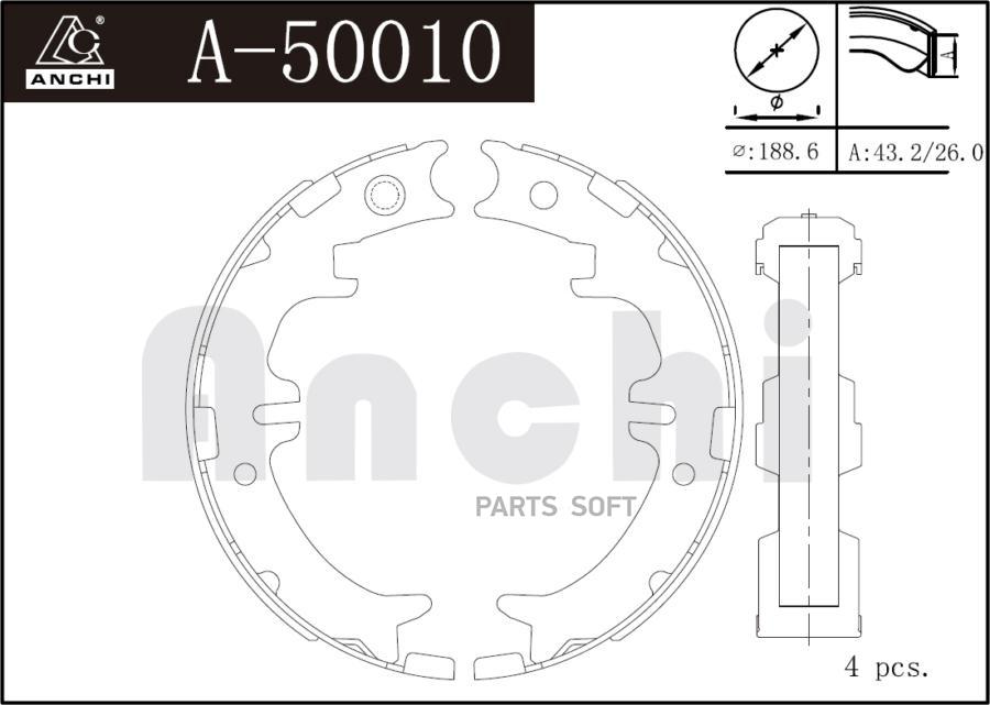 Тормозные колодки ручника TOYOTA Ipsum ACM2 , Crown 15 , 17 , Aristo 14 , 16 , Estima, RAV
Тормозные колодки ручника TOYOTA Ipsum ACM2 , Crown 15 , 17 , Aristo 14 , 16 , Estima, RAV