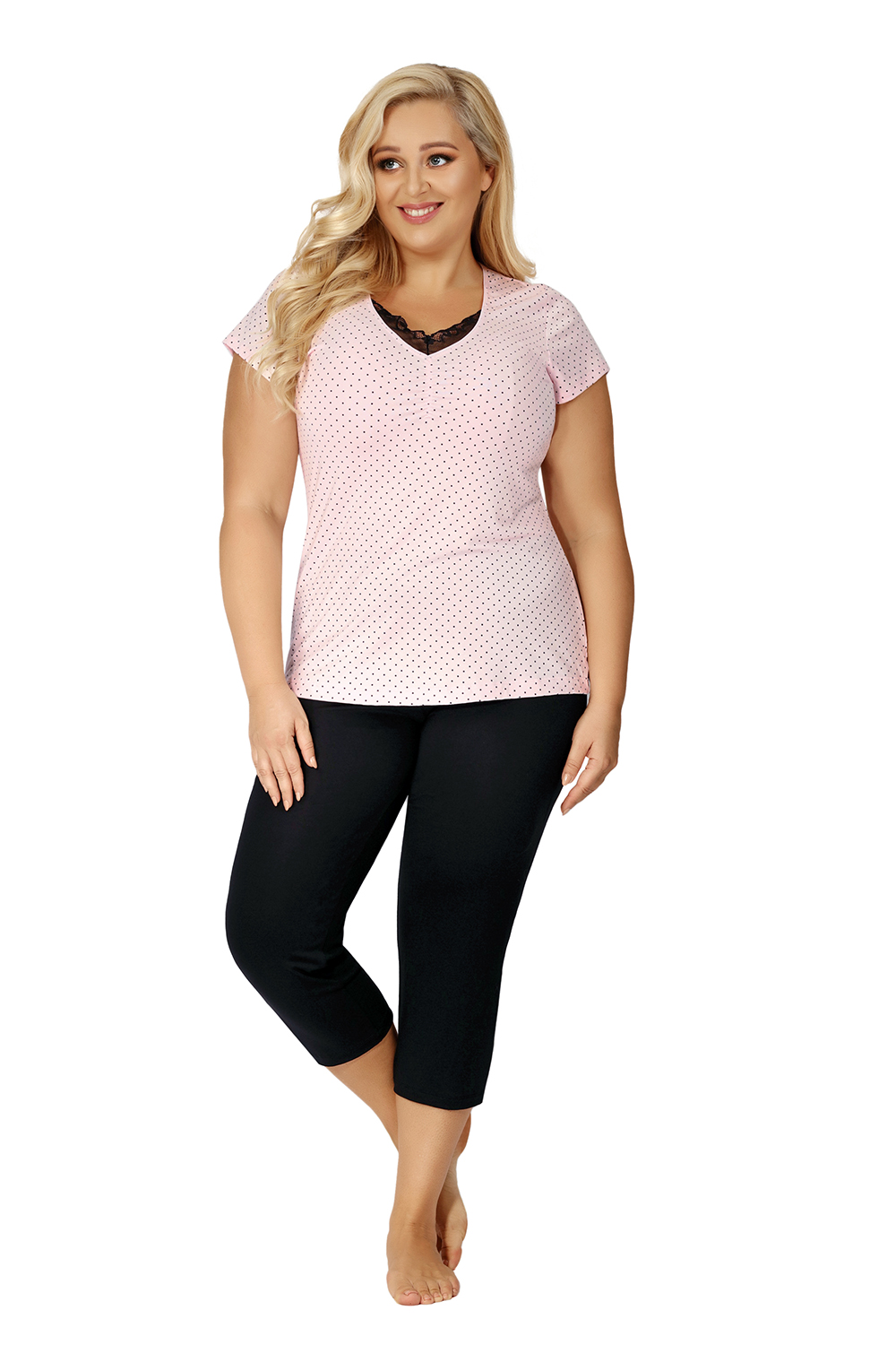 Пижама женская Donna Don_Alice 3/4 plus pyjamas розовая 3XL, Don_Alice 3/4 plus pyjamas
Пижама женская Donna Don_Alice 3/4 plus pyjamas розовая 3XL, Don_Alice 3/4 plus pyjamas