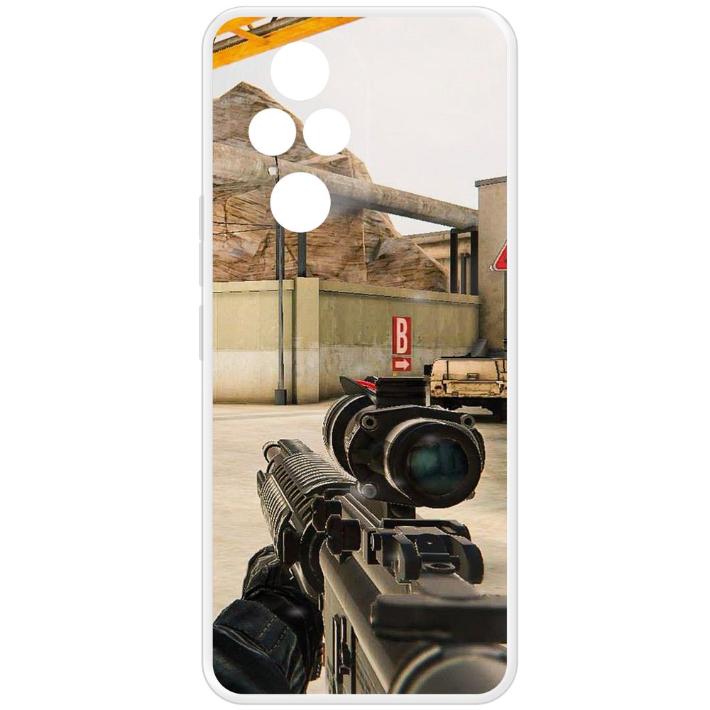 Чехол-накладка Krutoff Clear Case Cтандофф 2 (Standoff 2) - Оптика для Honor 200 Pro, Прозрачный
Чехол-накладка Krutoff Clear Case Cтандофф 2 (Standoff 2) - Оптика для Honor 200 Pro, Прозрачный