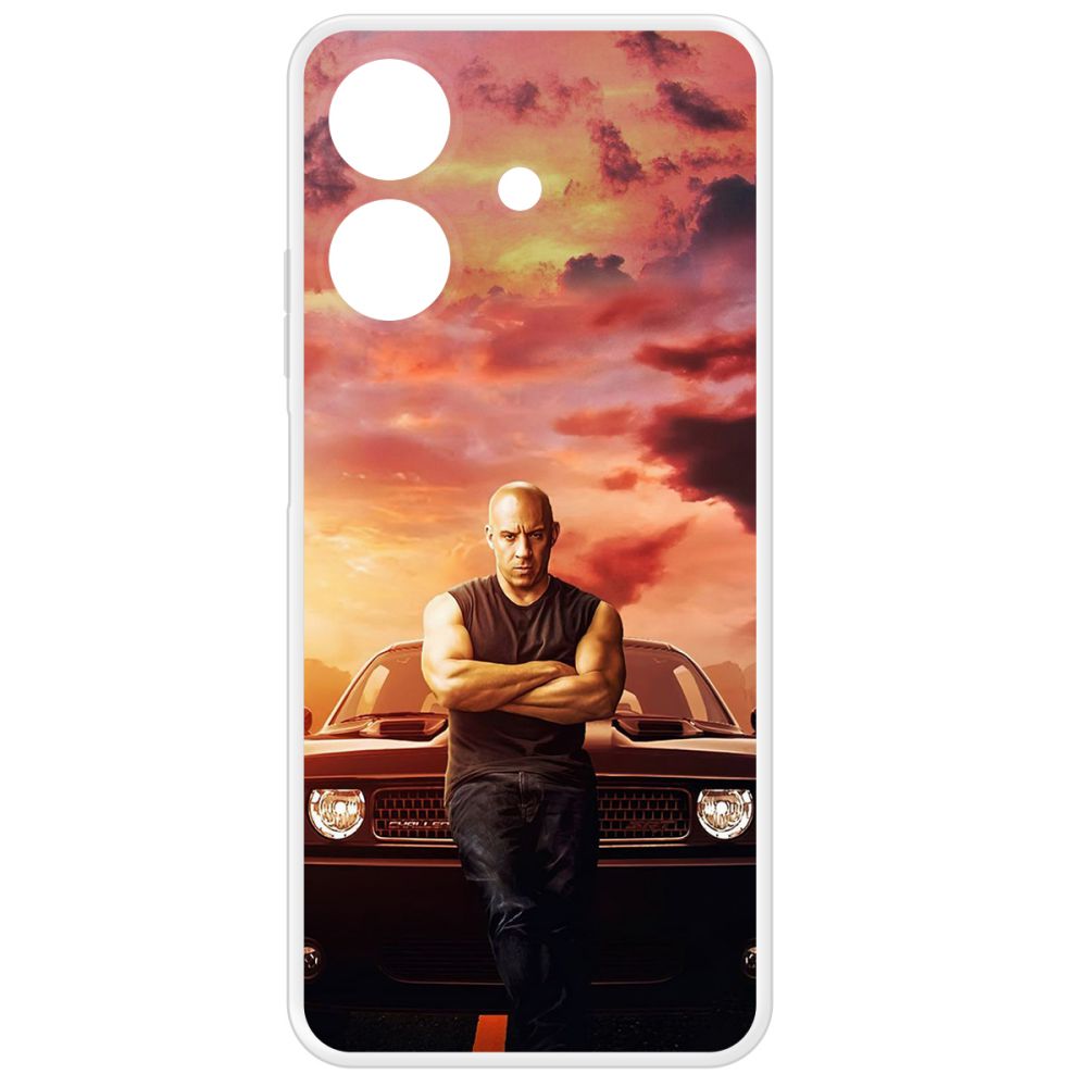 Чехол-накладка Krutoff Clear Case Форсаж. Доминик Торетто для Realme Note 60, Прозрачный
Чехол-накладка Krutoff Clear Case Форсаж. Доминик Торетто для Realme Note 60, Прозрачный