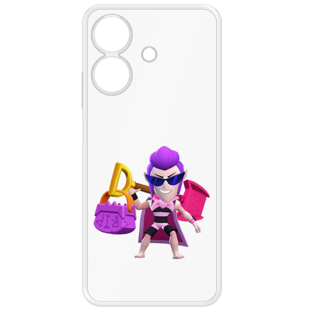 Чехол-накладка Krutoff Clear Case Brawl Stars-Пляжный Мортис для Realme Note 60, Прозрачный
Чехол-накладка Krutoff Clear Case Brawl Stars-Пляжный Мортис для Realme Note 60, Прозрачный