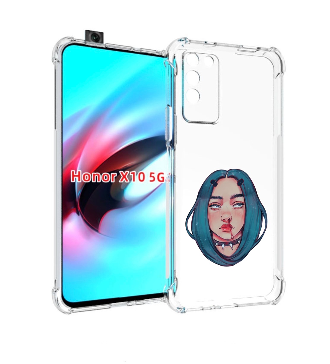 Чехол MyPads грустная-девушка-с-синими-волосами для Honor X10, Прозрачный, Tocco
Чехол MyPads грустная-девушка-с-синими-волосами для Honor X10, Прозрачный, Tocco