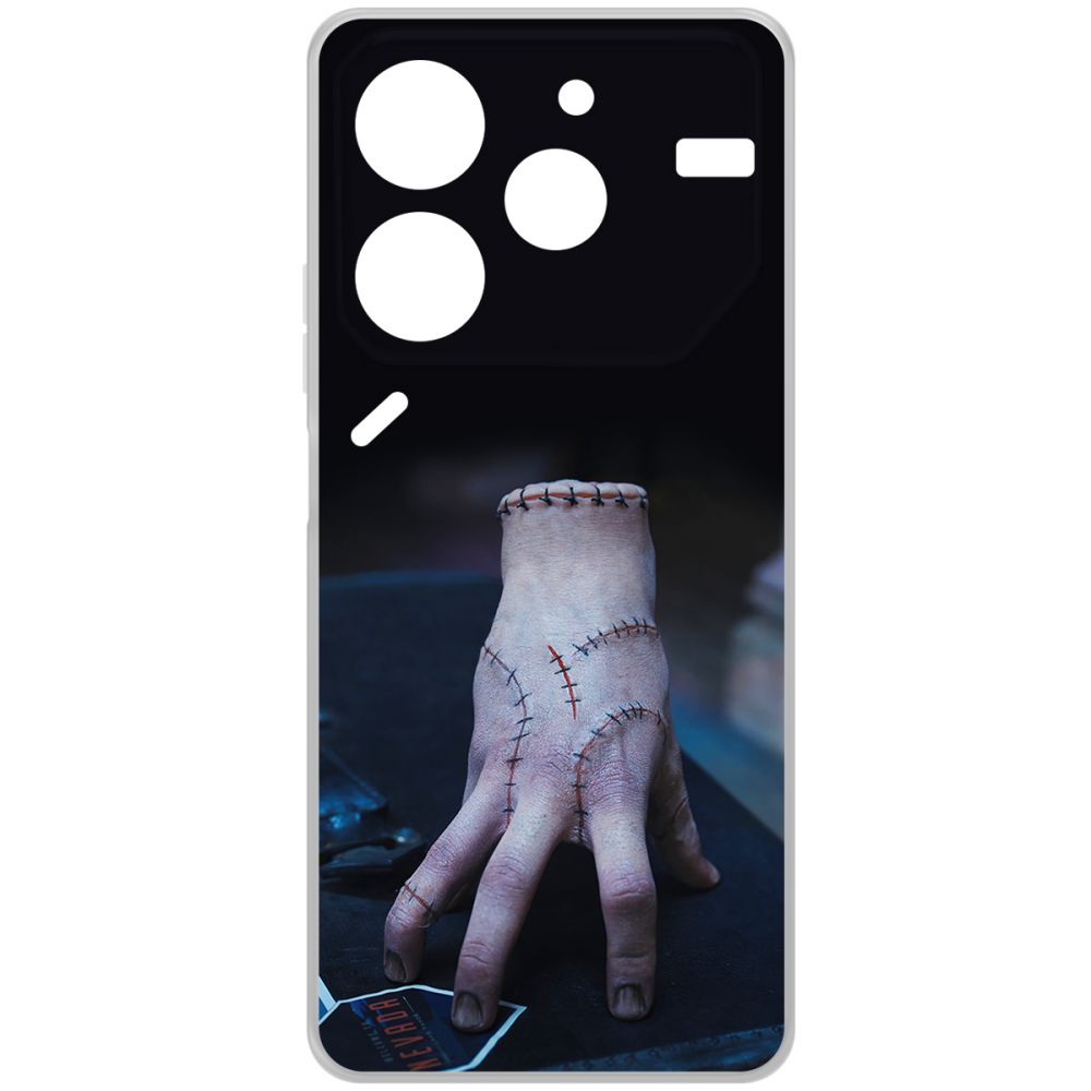 Чехол-накладка Krutoff Clear Case Уэнсдей Аддамс - Вещь для Tecno Pova 6 Neo, Прозрачный
Чехол-накладка Krutoff Clear Case Уэнсдей Аддамс - Вещь для Tecno Pova 6 Neo, Прозрачный