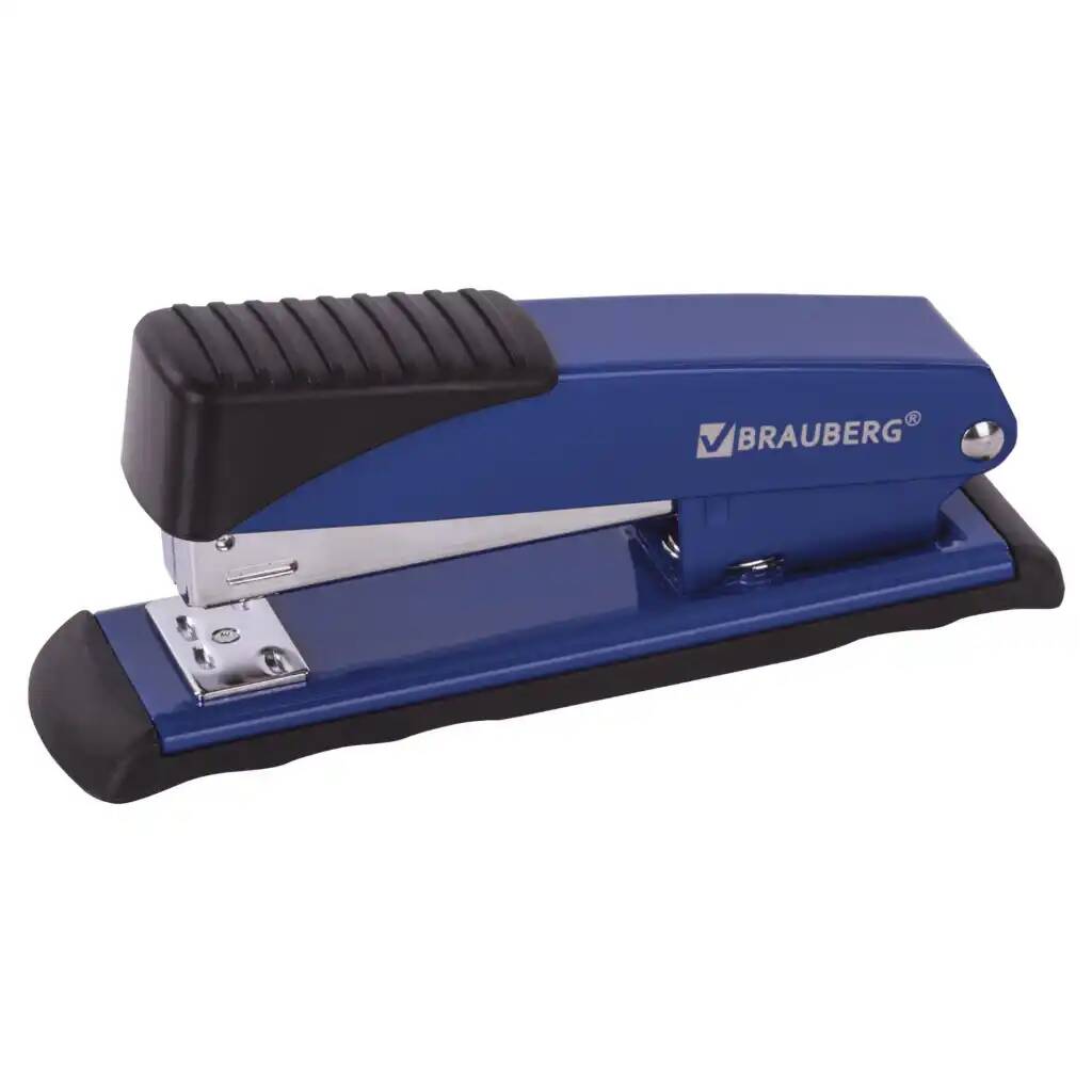 Степлер №24/6 26/6 металлический BRAUBERG Office до 30 листов синий 2 шт
Степлер №24/6 26/6 металлический BRAUBERG Office до 30 листов синий 2 шт