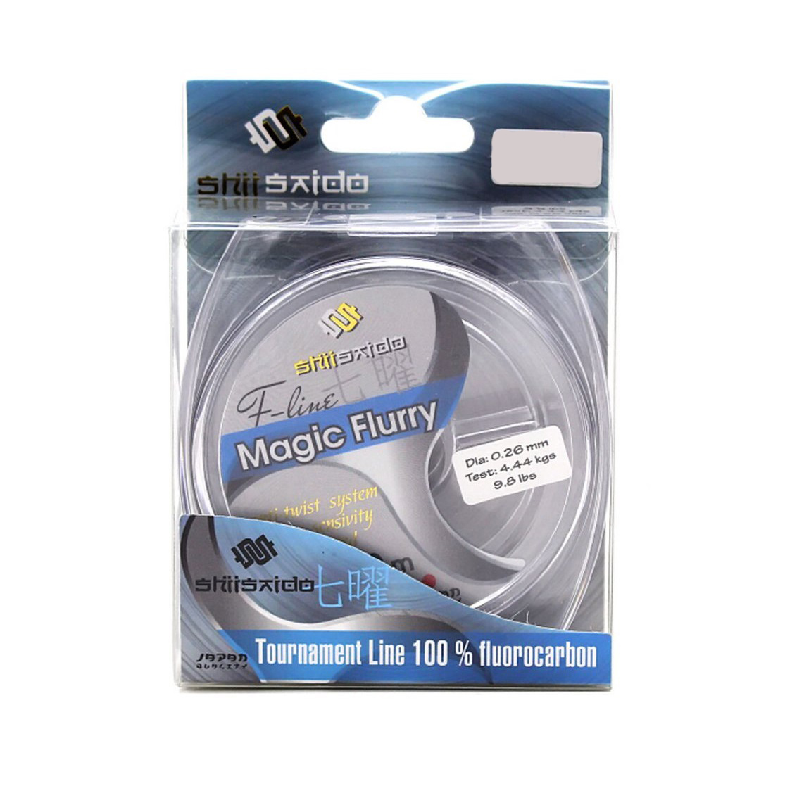 Леска флюрокарбоновая Shii Saido Magic Flurry 0,27 мм, 30 м, 4,67 кг, clear, Magic Flurry
Леска флюрокарбоновая Shii Saido Magic Flurry 0,27 мм, 30 м, 4,67 кг, clear, Magic Flurry