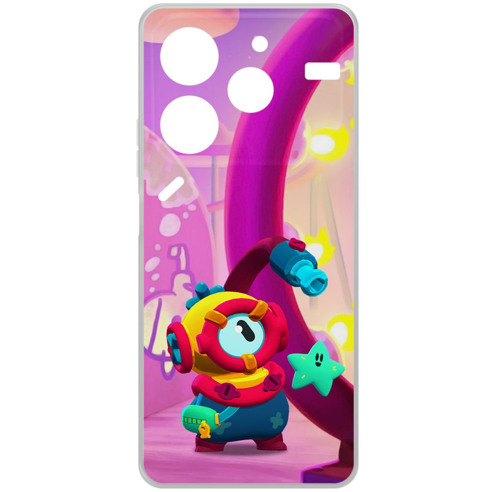 Чехол-накладка Krutoff Clear Case Brawl Stars-Отис для TECNO Pova 6 Neo, Прозрачный
Чехол-накладка Krutoff Clear Case Brawl Stars-Отис для TECNO Pova 6 Neo, Прозрачный