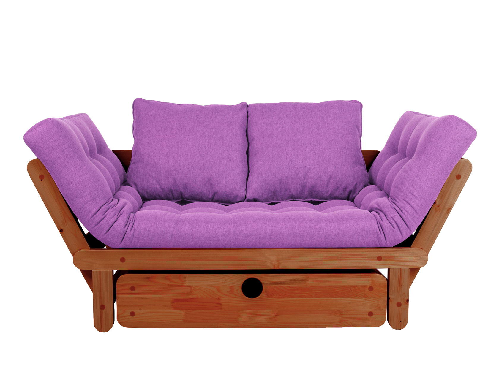 фото Диван-кровать андерсон сламбер бокс, вишня/фиолетовый