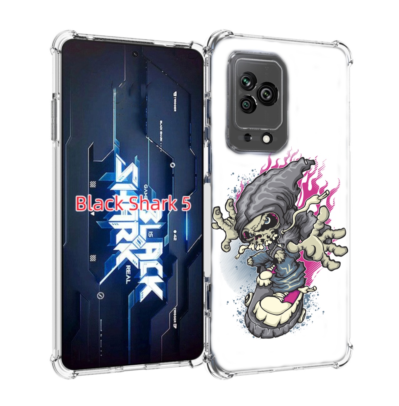 Чехол MyPads нарисованный скелет на скейт борде для Xiaomi Black Shark 5, Прозрачный, Tocco
Чехол MyPads нарисованный скелет на скейт борде для Xiaomi Black Shark 5, Прозрачный, Tocco