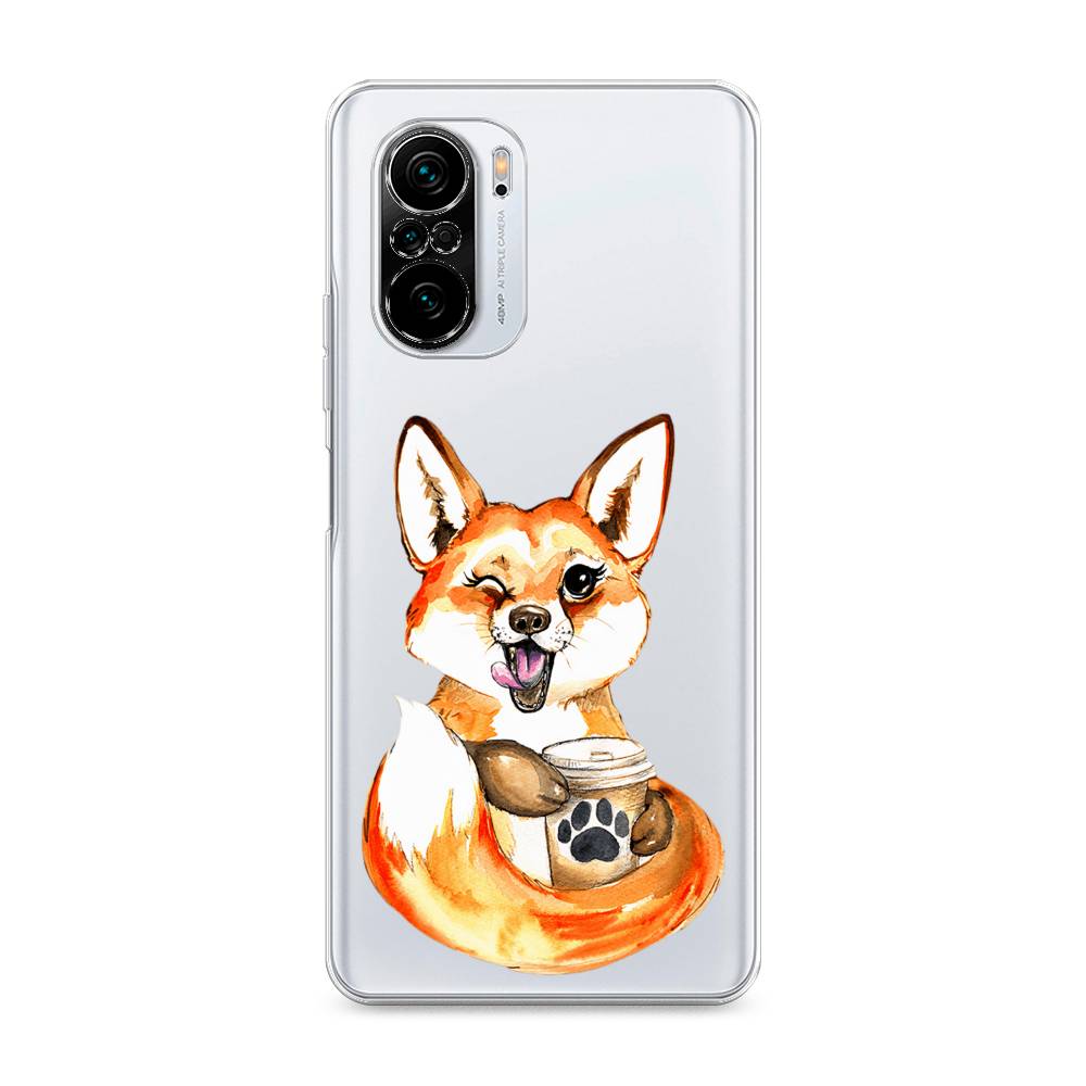 Чехол на Poco F3/Redmi K40/Mi 11i "Подмигивающая лиса с кофе", Оранжевый;белый;коричневый, 310150-4
Чехол на Poco F3/Redmi K40/Mi 11i "Подмигивающая лиса с кофе", Оранжевый;белый;коричневый, 310150-4