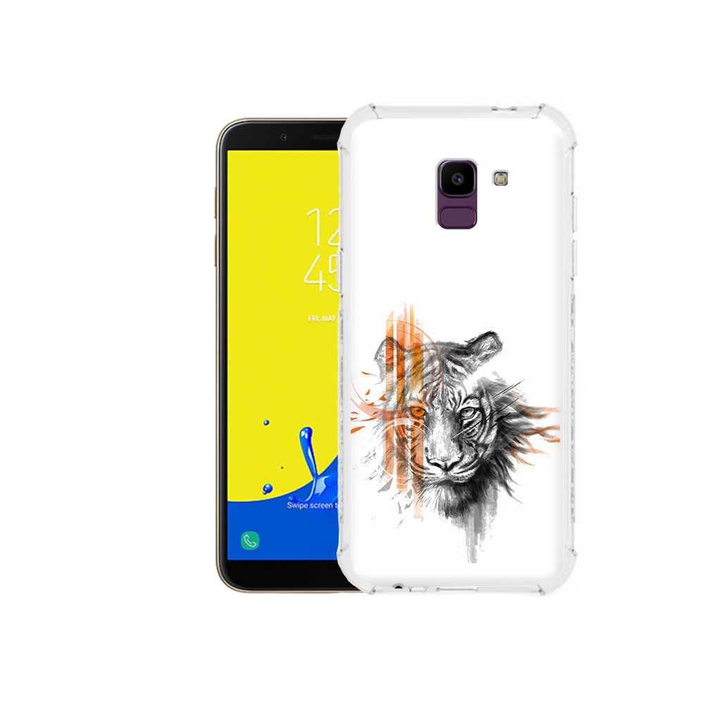 Чехол MyPads Tocco для Samsung Galaxy J6 (2018) огненный тигр, Прозрачный, Tocco
Чехол MyPads Tocco для Samsung Galaxy J6 (2018) огненный тигр, Прозрачный, Tocco
