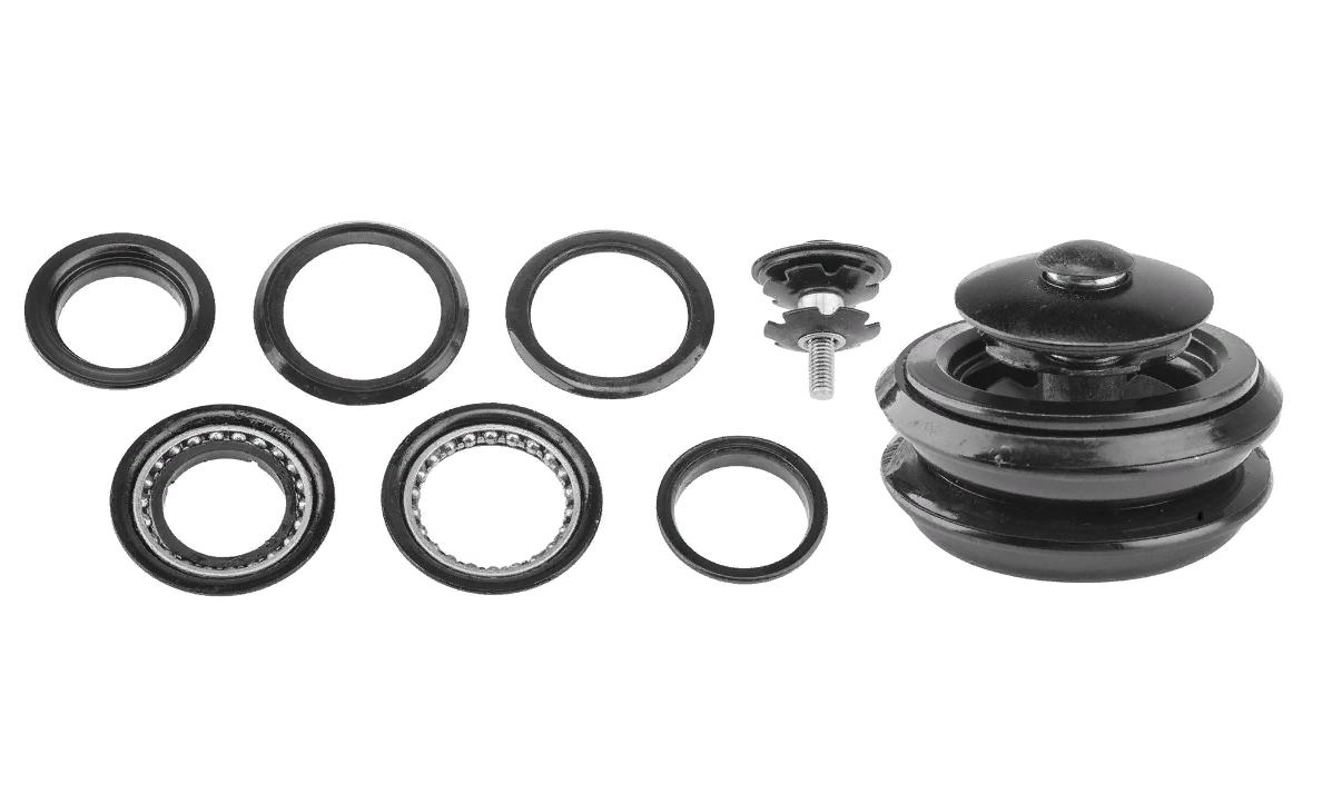 Детали рулевой колонки KL-B411 1-1/8" безрезьб. полуинтегрир. чёрн., арт. 170118, Черный, KL-B411
Детали рулевой колонки KL-B411 1-1/8" безрезьб. полуинтегрир. чёрн., арт. 170118, Черный, KL-B411