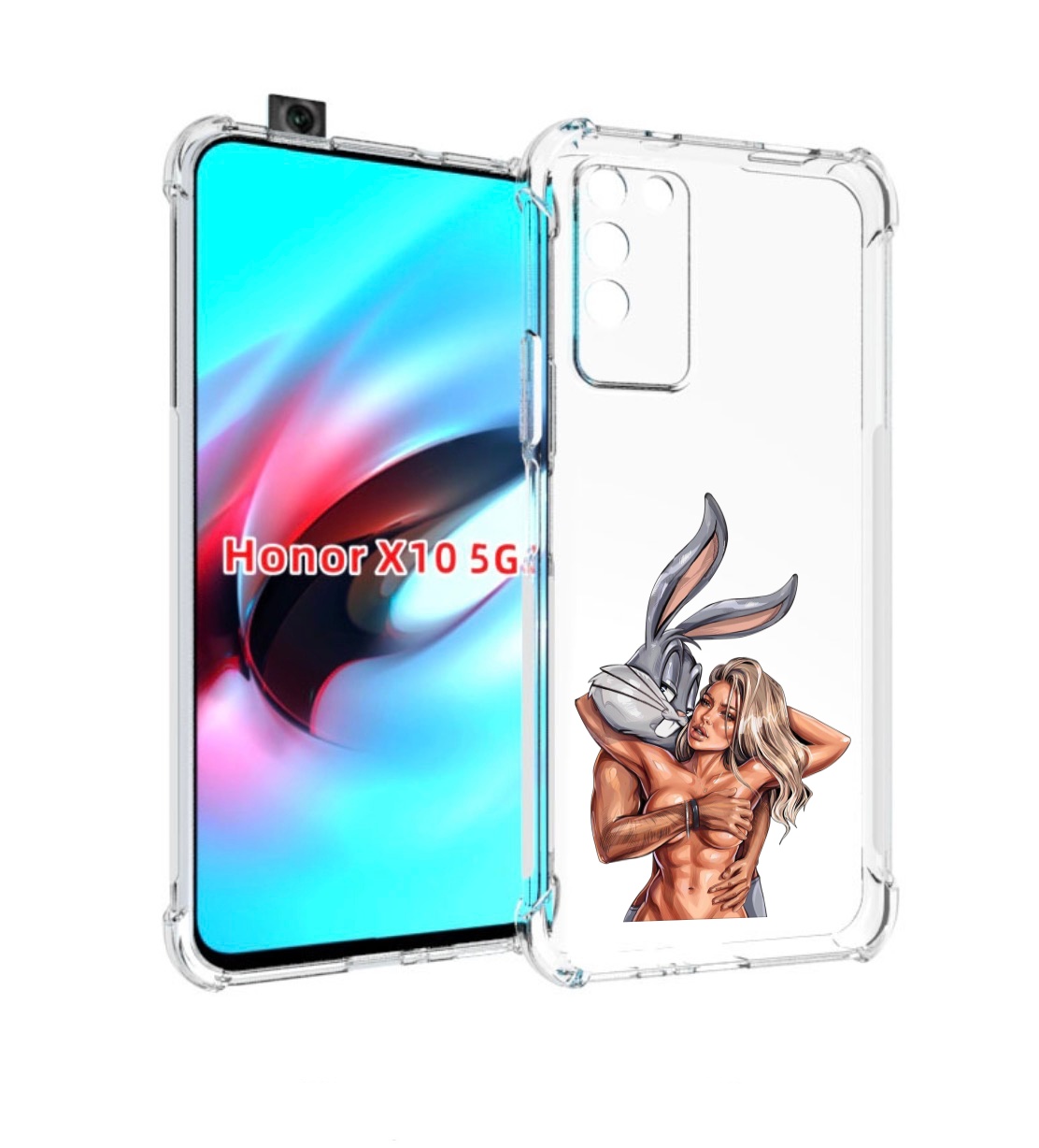 Чехол MyPads красивая-девушка-с-бак-банни женский для Honor X10, Прозрачный, Tocco
Чехол MyPads красивая-девушка-с-бак-банни женский для Honor X10, Прозрачный, Tocco