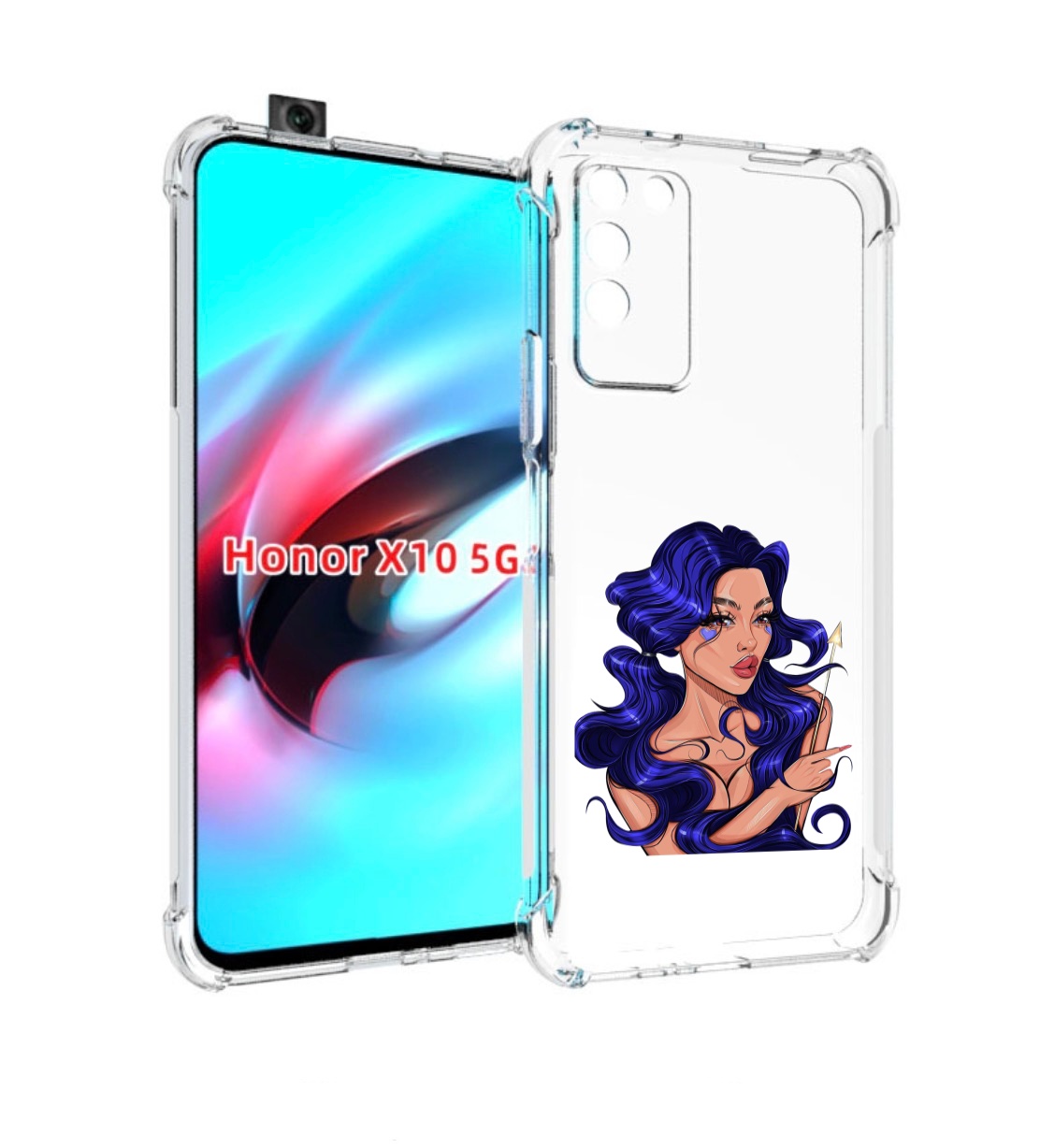 Чехол MyPads красивая-девушка-с-синими-волосами женский для Honor X10, Прозрачный, Tocco
Чехол MyPads красивая-девушка-с-синими-волосами женский для Honor X10, Прозрачный, Tocco