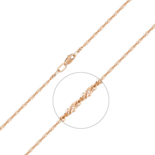 Цепочка из красного золота 60 см PLATINA jewelry 21-0703-030-1110-17, 21-0703-030-1110-17_p
Цепочка из красного золота 60 см PLATINA jewelry 21-0703-030-1110-17, 21-0703-030-1110-17_p