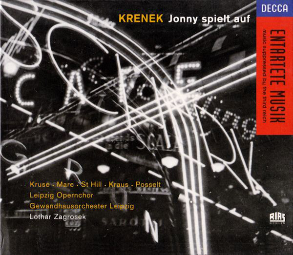 Krenek: Jonny Spielt Auf - Marc. Posselt (2 CD) 
Krenek: Jonny Spielt Auf - Marc. Posselt (2 CD)