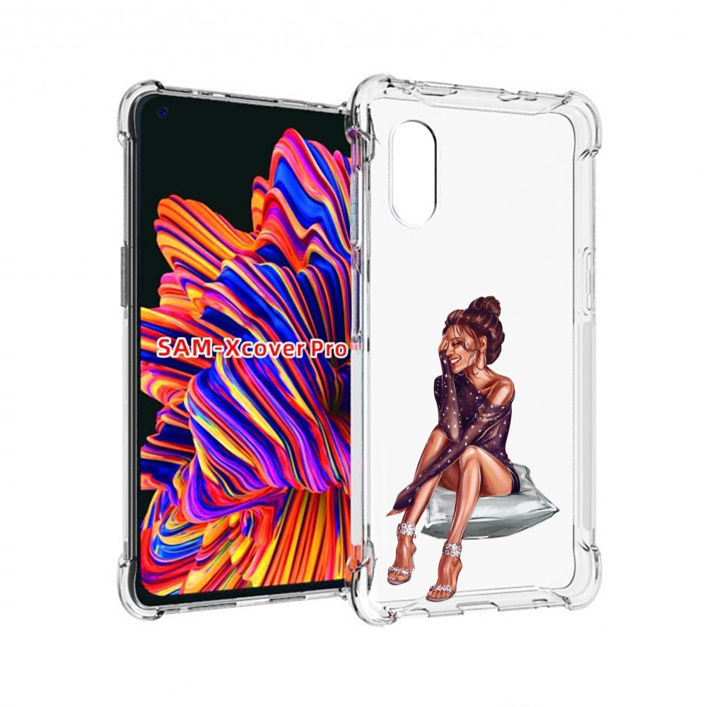 Чехол MyPads Девушка-на-подушке женский для Samsung Galaxy Xcover Pro 1, Прозрачный, Tocco
Чехол MyPads Девушка-на-подушке женский для Samsung Galaxy Xcover Pro 1, Прозрачный, Tocco