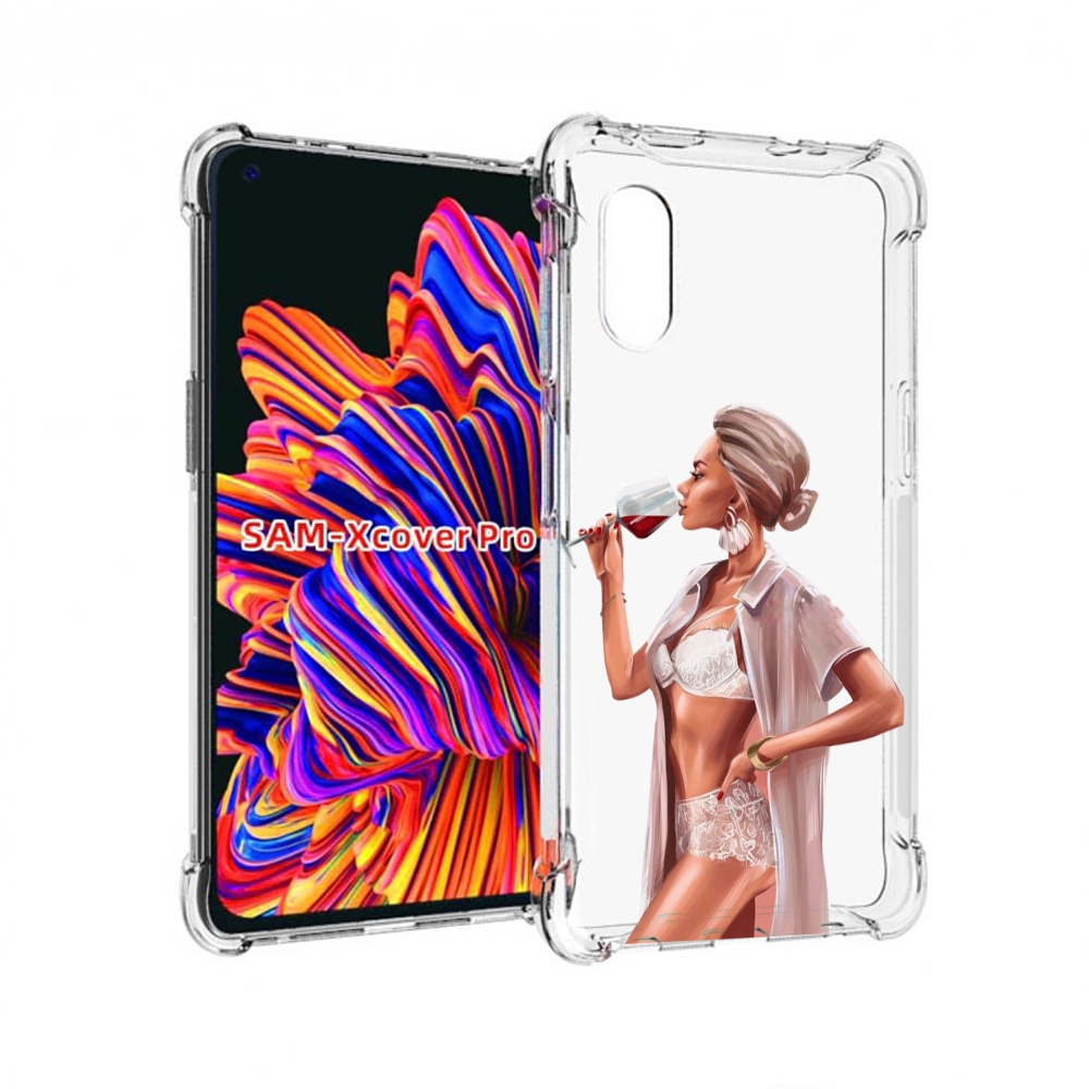 Чехол MyPads Девушка-с-вином женский для Samsung Galaxy Xcover Pro 1, Прозрачный, Tocco
Чехол MyPads Девушка-с-вином женский для Samsung Galaxy Xcover Pro 1, Прозрачный, Tocco