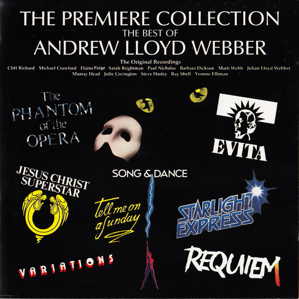 Andrew Lloyd Webber – The Premiere Collection - The Best Of Andrew Lloyd Webber (1 CD)
Andrew Lloyd Webber – The Premiere Collection - The Best Of Andrew Lloyd Webber (1 CD)