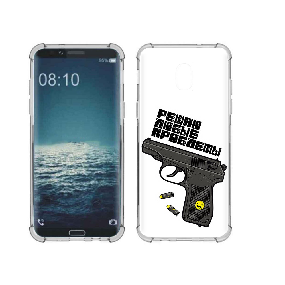 Чехол MyPads Tocco для Samsung Galaxy J3 пистолет против проблем (PT226926.574.542), Прозрачный, Tocco
Чехол MyPads Tocco для Samsung Galaxy J3 пистолет против проблем (PT226926.574.542), Прозрачный, Tocco