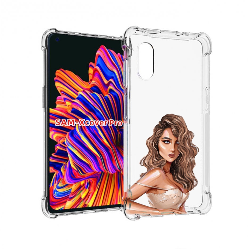 Чехол MyPads Кудрявая-девушка женский для Samsung Galaxy Xcover Pro 1, Прозрачный, Tocco
Чехол MyPads Кудрявая-девушка женский для Samsung Galaxy Xcover Pro 1, Прозрачный, Tocco