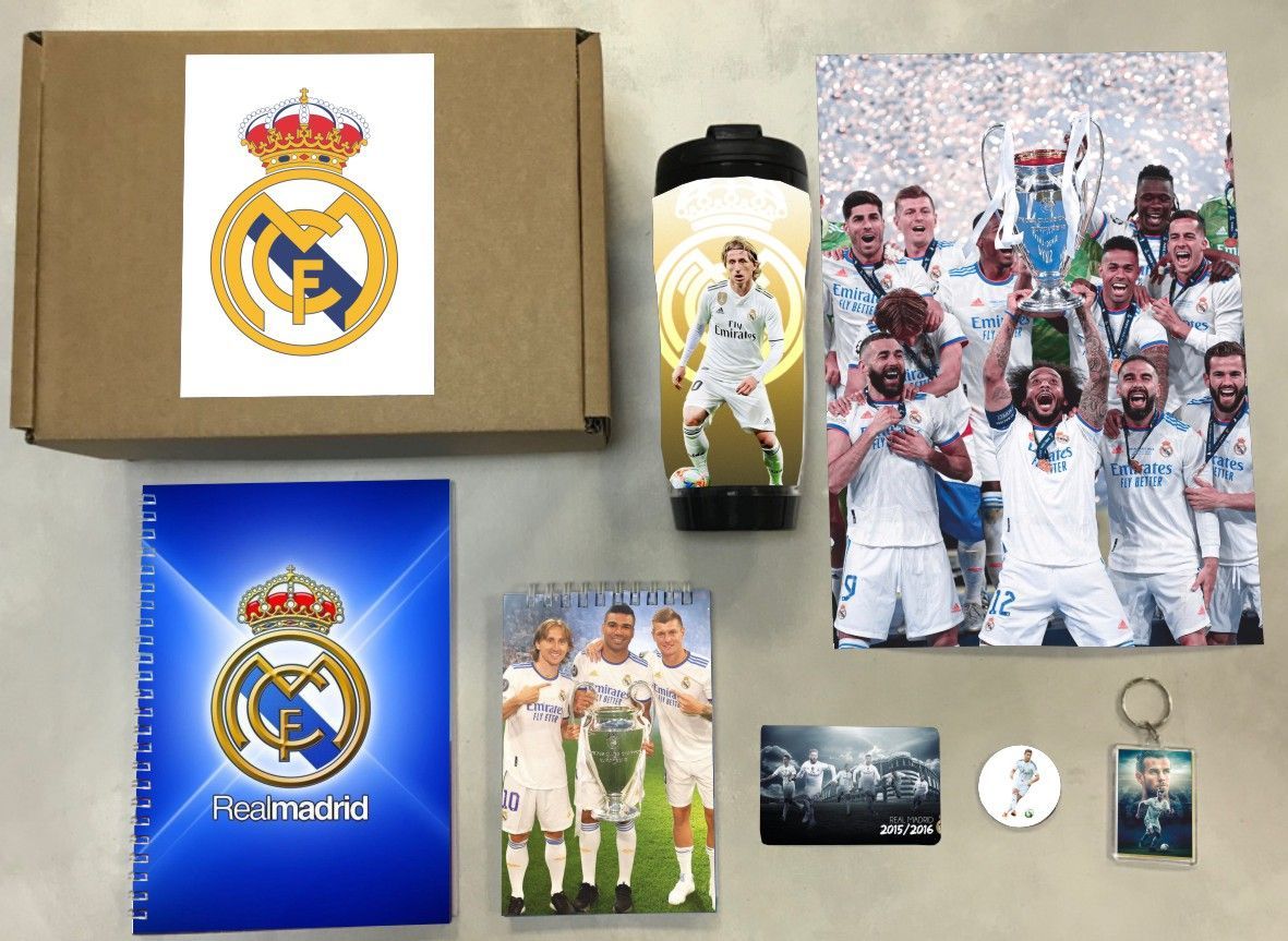 Бокс с подарком Реал Мадри д, Real Madrid Club 5 бокс-реал-5, 7 предметов, Бежевый, Реал Мадри д, Real Madrid Club 5
Бокс с подарком Реал Мадри д, Real Madrid Club 5 бокс-реал-5, 7 предметов, Бежевый, Реал Мадри д, Real Madrid Club 5