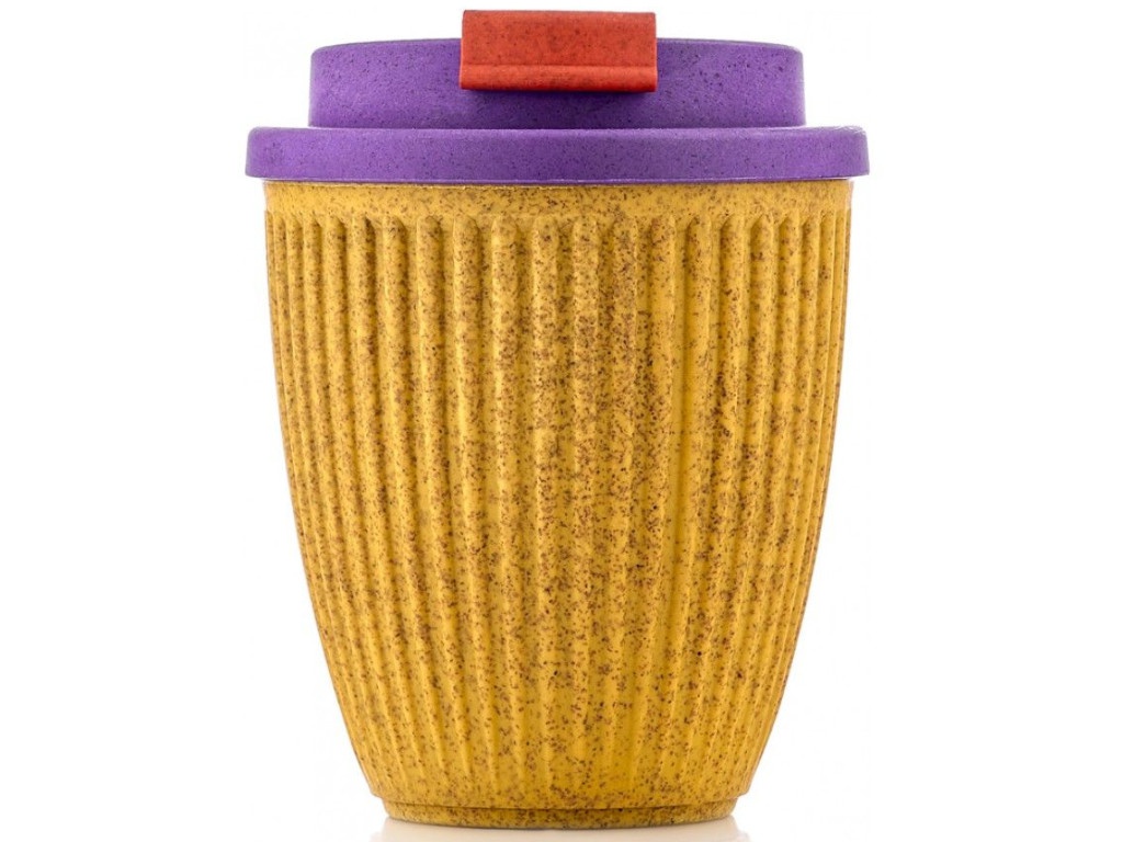 фото Термокружка walmer eco bean 250ml yellow-purple w24201809