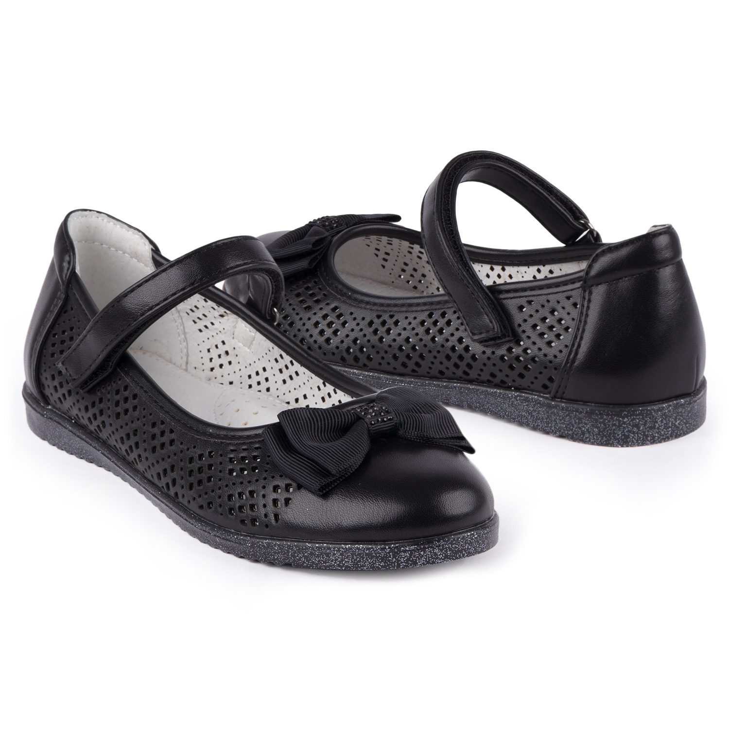 фото Туфли для детей kidix zcfw21-12 black черный 32