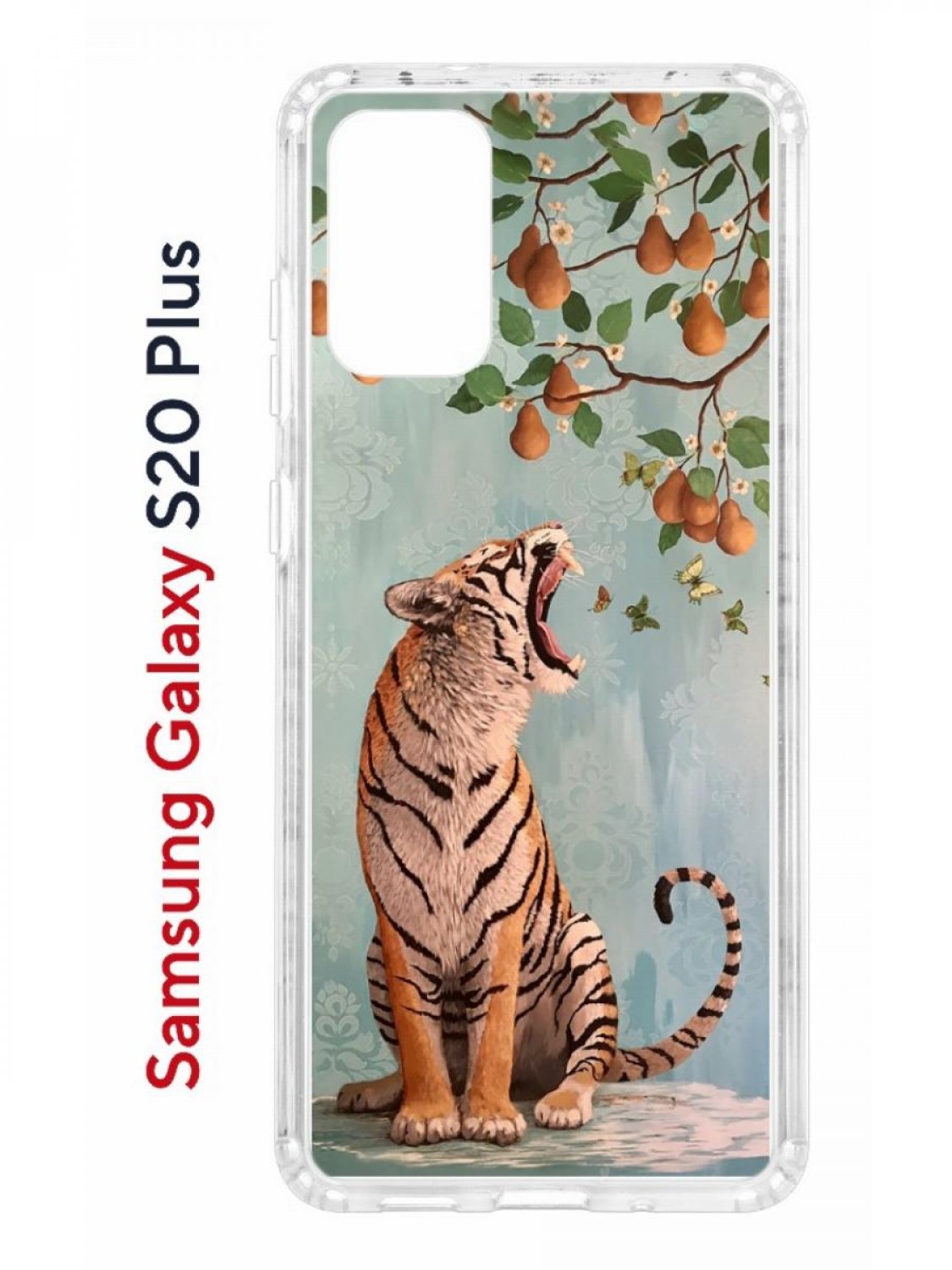 Чехол на Samsung S20 Plus Kruche Print Тигр под деревом,противоударный бампер с принтом, Прозрачный;голубой;оранжевый;коричневый, Самсунг Галакси с20 Плюс
Чехол на Samsung S20 Plus Kruche Print Тигр под деревом,противоударный бампер с принтом, Прозрачный;голубой;оранжевый;коричневый, Самсунг Галакси с20 Плюс