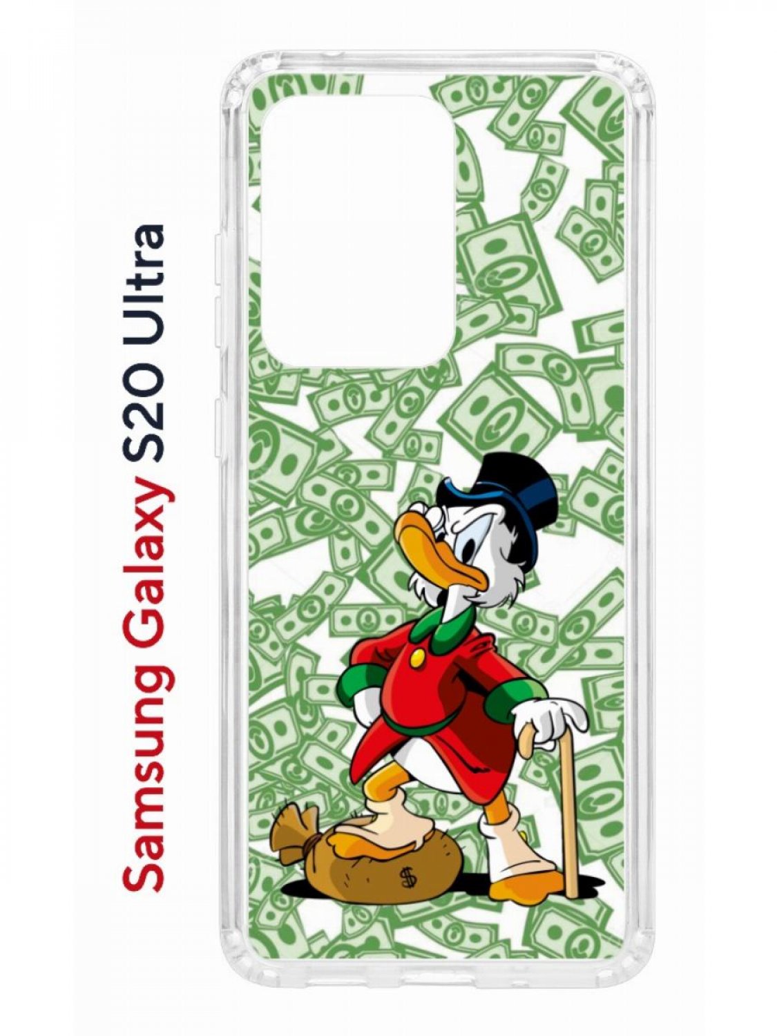 Чехол на Samsung Galaxy S20 Ultra Kruche Print MacMoney,противоударный бампер с принтом, Прозрачный;зеленый;красный;синий, Самсунг Галакси с20 Ультра
Чехол на Samsung Galaxy S20 Ultra Kruche Print MacMoney,противоударный бампер с принтом, Прозрачный;зеленый;красный;синий, Самсунг Галакси с20 Ультра