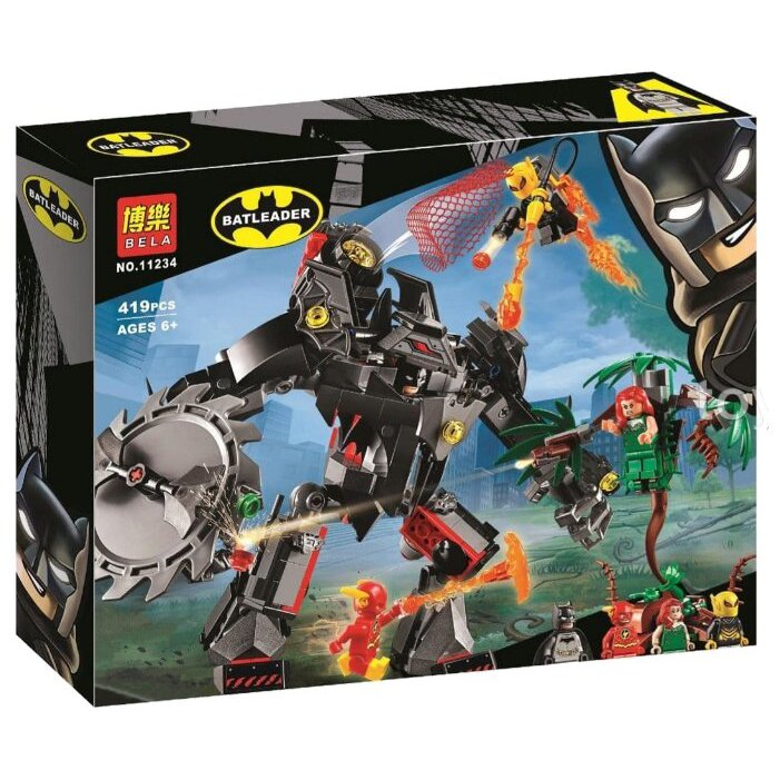 Конструктор Batman BELA 11234 Робот Бэтмена против робота ядовитого Плюща, 11234
Конструктор Batman BELA 11234 Робот Бэтмена против робота ядовитого Плюща, 11234