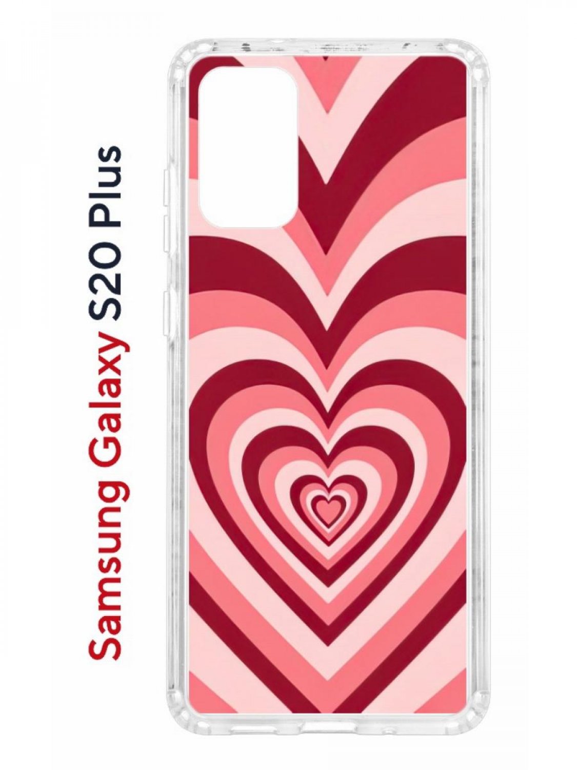 Чехол на Samsung Galaxy S20 Plus Kruche Print Сердце,противоударный бампер с принтом, Прозрачный;красный;розовый;бежевый, Самсунг Галакси с20 Плюс
Чехол на Samsung Galaxy S20 Plus Kruche Print Сердце,противоударный бампер с принтом, Прозрачный;красный;розовый;бежевый, Самсунг Галакси с20 Плюс