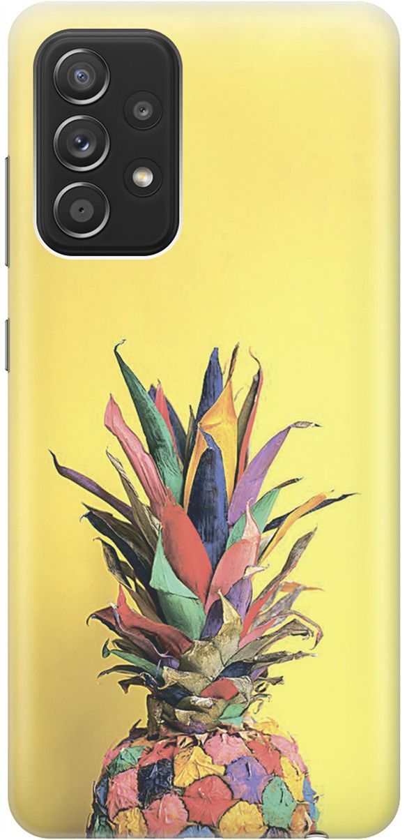 Силиконовый чехол на Samsung Galaxy A52 с принтом "Ананас на желтом", Желтый;синий, 1541
Силиконовый чехол на Samsung Galaxy A52 с принтом "Ананас на желтом", Желтый;синий, 1541